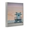 Stupell Industries Miami Lifeguard Stand Framed Giclee Wall Art Design by LSR Design Studio